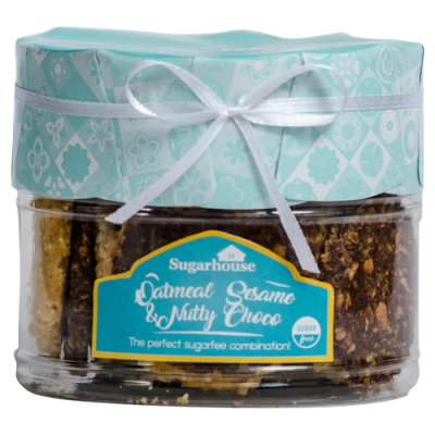 Oatmeal Nutty Mix in a Jar - Sugarfree