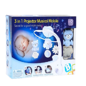 Blue Box 3-in-1 Watch Over Me Musical Projector Baby Mobile