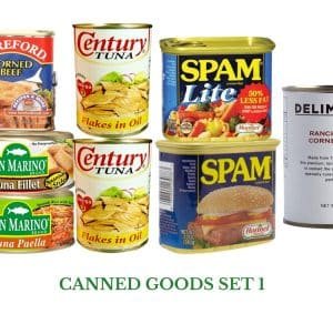 CANNED GOODS SET 1