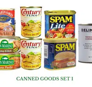 CANNED GOODS SET 1