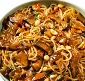 Asian Style Peanut Pasta