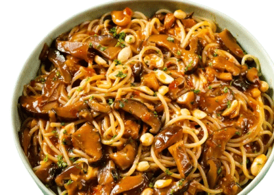 Asian Style Peanut Pasta