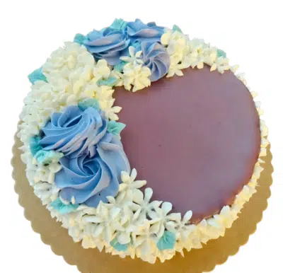 Ube Caramel Cake