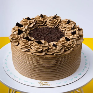 Mocha Chiffon Buttercream Cake