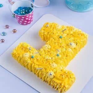 Number Buttercream Cake