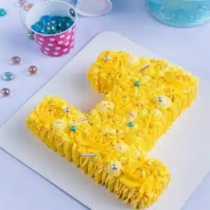 Number Buttercream Cake