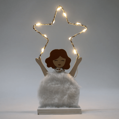 Angel Decor With Light