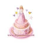 RR-Character Cake-Barbie Hearts