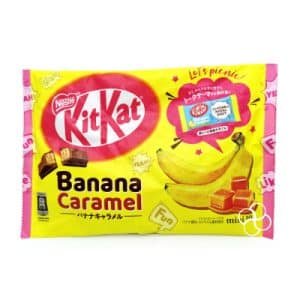 KitKat Mini Banana Caramel Wafer Bar 10s