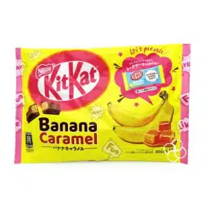 KitKat Mini Banana Caramel Wafer Bar 10s