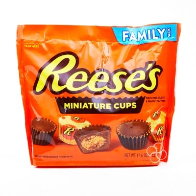 Reese's Peanut Butter Miniature Cups Family Pack 498g