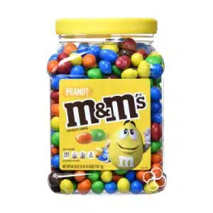 M&M's Chocolate Covered Peanut Jar 62 oz.