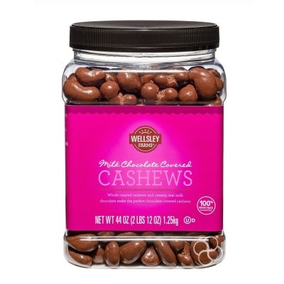 Wellsley Farms Milk Chocolate Covered Cashews 1.25kg