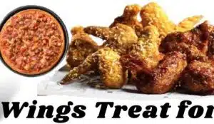 WINGS TREAT FOR 4