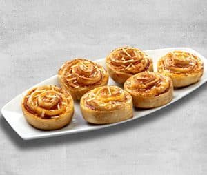 HAM AND CHEESE ROLLS