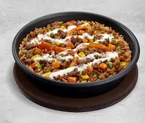 MEXICAN BEEF BAKED RICE