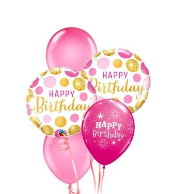 Happy Birthday Pink Set