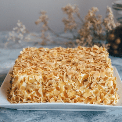 Toasted Almond Sans Rival