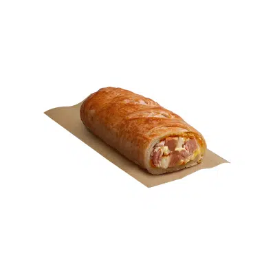 Spam, Bacon and Cheese Stuffed Baked Roll