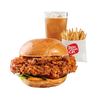 Chikin Chops Sandwich Meal
