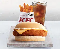 CHICKEN CHEESEBURGER COMBO