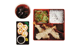 3pc Prawn Tempura Maki Bento