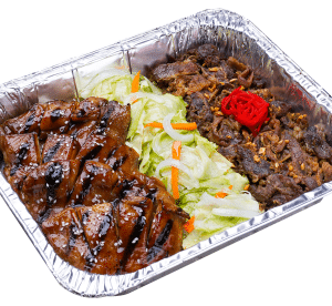 Mixed Beef Misono & Chicken Teriyaki Tray