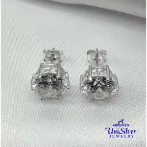 Unisilver 925 Sterling Silver Lady's Earrings (ES021)