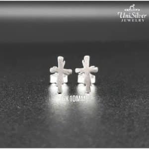 Cross Stud Earring (LE1192-1001)