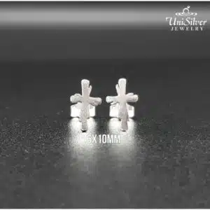 Cross Stud Earring (LE1192-1001)