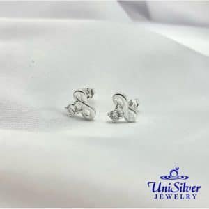 Infinity Stud Earring (ES354-1001)