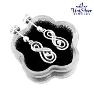 Lady's Earring Dangling (ES575-1001)