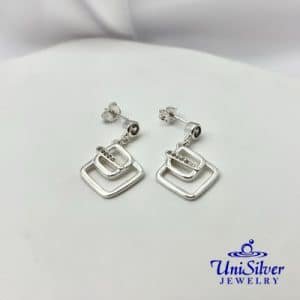 Geometric Drop Earring (ES739-1001)