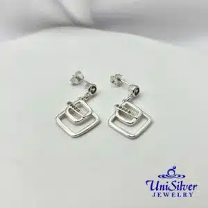 Geometric Drop Earring (ES739-1001)