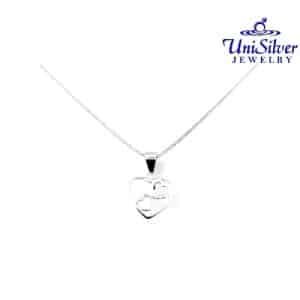 Necklace With Heart Pendant (NP294-1016)