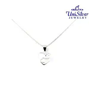 Necklace With Heart Pendant (NP294-1016)