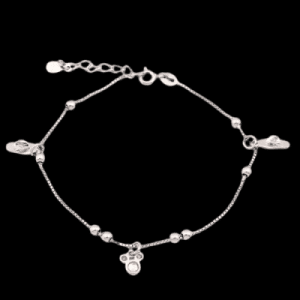 Bracelet with Mickey Mouse Head and Slippers