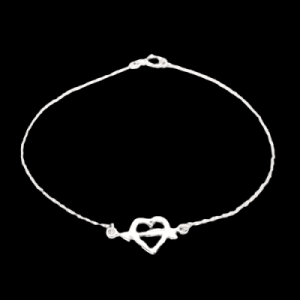 Arrowed Heart Bracelet