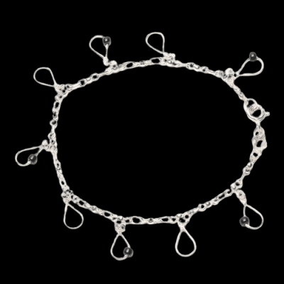 Bracelet with Teardrop Charms