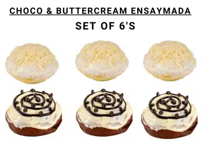 CHOCO & BUTTERCREAM ENSAYMADA