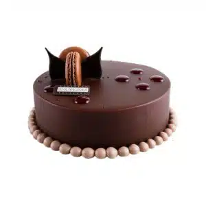 Dark Chocolate Ganache Cake