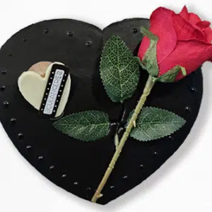 Dark Chocolate `Forever Rose` Cake