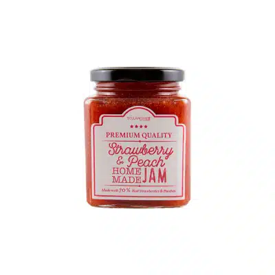 Strawberry and Peach Homemade Jam