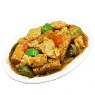 Braised Fish Fillet with Beancurd