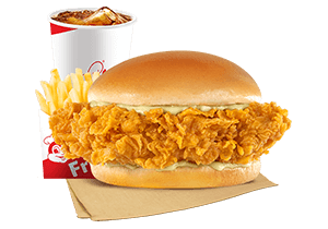 Chicken Sandwich Supreme w/ Fries & Drink