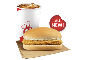 Crunchy Chicken Sandwich w/ Drink