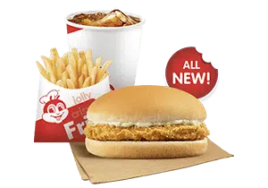 Crunchy Chicken Sandwich w/ Fries & Drink