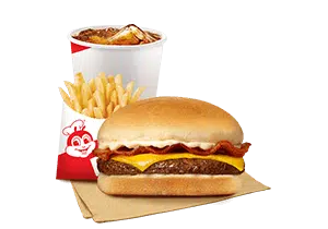 Bacon Cheesy Yumburger w/ Fries & Drink