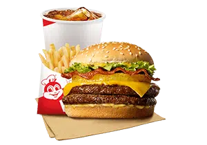 Double Amazing Aloha Champ Jr. Fries & Drink