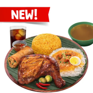 Chicken Inasal Solo Fiesta (with drink)
